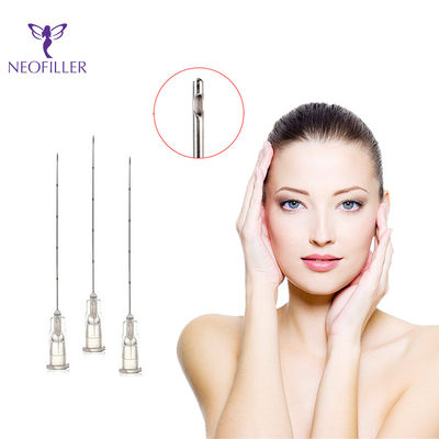 remplisseur de la beauté 30G utilisant la canule émoussée de canule pour l'acide hyaluronique 40mm de remplisseurs 50mm