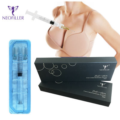 Acide hyaluronique pur hyaluronique 10ml 20ml d'ha de remplisseur de Mark Buttock Cross Linked Ha de la CE