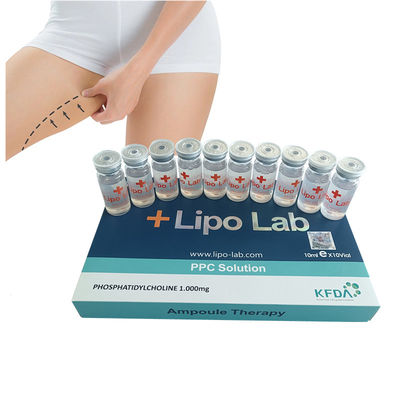 la grosse graisse de laboratoire de PPC Lipo de solution de lipolyse de la réduction 10vials/Box se dissolvent