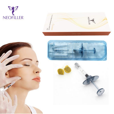 Remplisseur cutané d'acide hyaluronique de visage de front remplisseurs transparents de lèvre d'acide hyaluronique sûrs