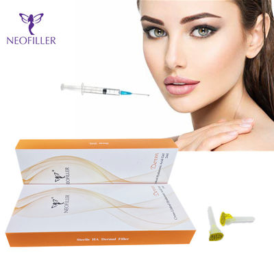 Remplisseur cutané d'acide hyaluronique de visage de front remplisseurs transparents de lèvre d'acide hyaluronique sûrs