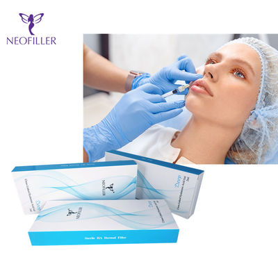 Injections d'acide hyaluronique du remplisseur 2ml d'acide hyaluronique de retrait de ride de seringue pour des rides