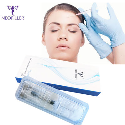 remplisseur cutané d'acide hyaluronique de retrait des rides 50ml remplisseur d'acide hyaluronique lié par croix