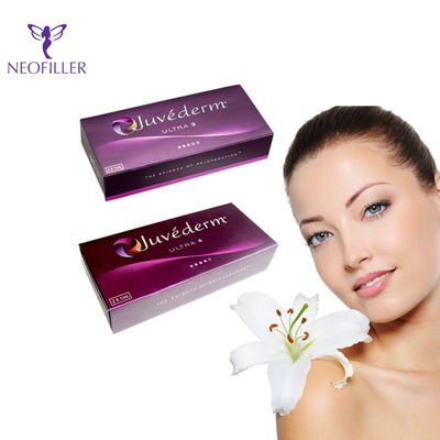 2ml Injections Juvederm Remplisseur de Rides Hyaluronique Menton Transparent Juvederm Ultra 3