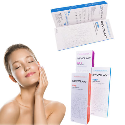 1.1 ml Remplissage dermique Revolax Fine Lips Remplisseurs de rides à l'acide hyaluronique pour le visage