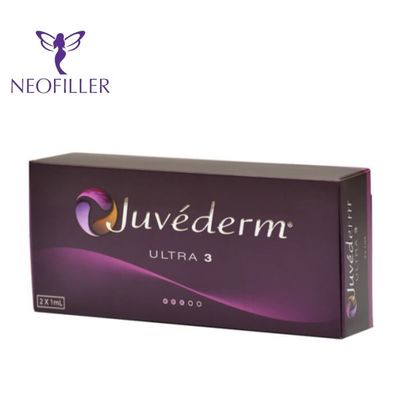 Lignes remplisseur Juvederm de lèvre supérieure de Juvederm de sein de joue d'élargissement ultra 4 ultra 3