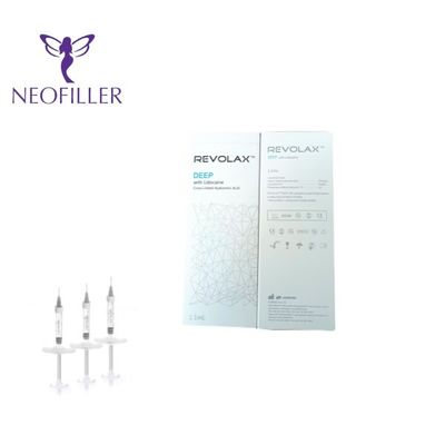 Injections profondes d'acide hydraulique de Revolax de remplisseur cutané de la ride 1.1ml/Box pour le visage