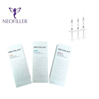 Deep Sub Q Dermal Filler Remplisseur d'acide hyaluronique Revolax pour les rides des joues