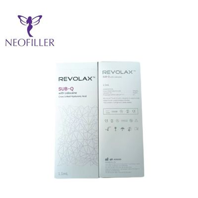 Deep Sub Q Dermal Filler Remplisseur d'acide hyaluronique Revolax pour les rides des joues