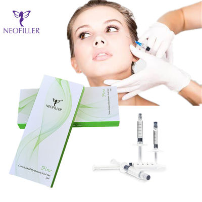 Remplisseurs cutanés d'acide hyaluronique d'augmentation de remplisseur d'acide hyaluronique de 1ml 2ml pour le visage