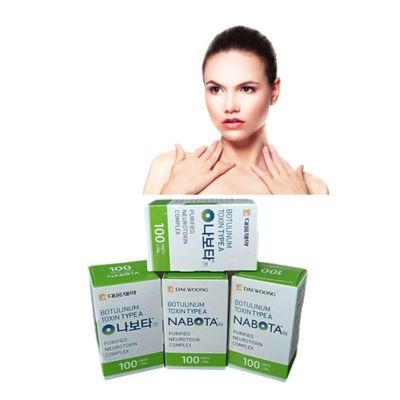 100unit Nabota Botulinum Toxin Type A Injectables anti-rides CE ISO