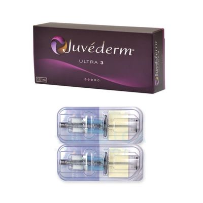 Jawline Ha Juvederm Remplisseur dermique Utral 3 Utral 4 Injections de comblement des rides