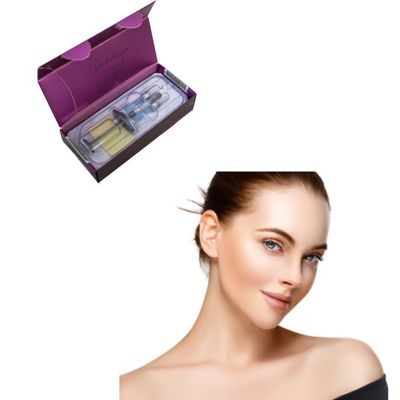 Jawline Ha Juvederm Remplisseur dermique Utral 3 Utral 4 Injections de comblement des rides
