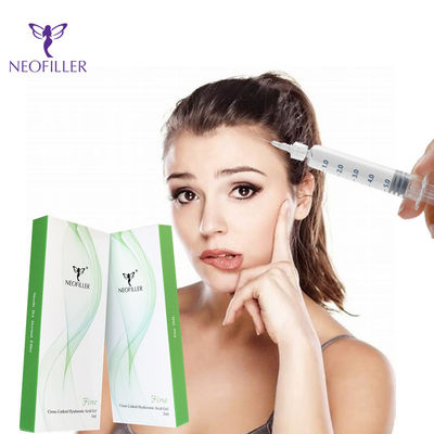 Amélioration subtile de lèvre de rembourrage de joue d'injection de remplissage d'hyaluron cutané 24Mg / Ml