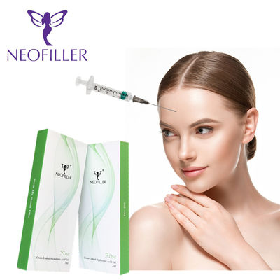 Amélioration subtile de lèvre de rembourrage de joue d'injection de remplissage d'hyaluron cutané 24Mg / Ml