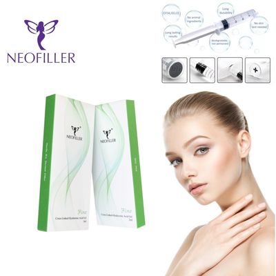 Amélioration subtile de lèvre de rembourrage de joue d'injection de remplissage d'hyaluron cutané 24Mg / Ml