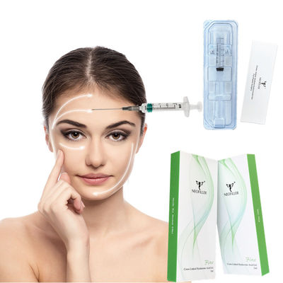 Amélioration subtile de lèvre de rembourrage de joue d'injection de remplissage d'hyaluron cutané 24Mg / Ml