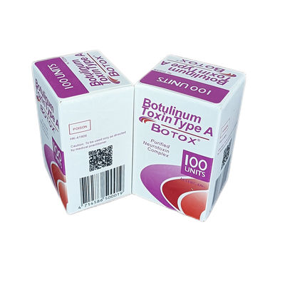 Injection de  anti-rides d'Allergan 100iu pour les injections faciales de toxine botulique 2,5 ml