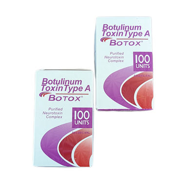 Injection de  anti-rides d'Allergan 100iu pour les injections faciales de toxine botulique 2,5 ml