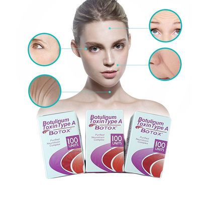 100 unités de  pour les rides du visage Contour de la poitrine pour les rides du visage Allergan Botulinum Toxin