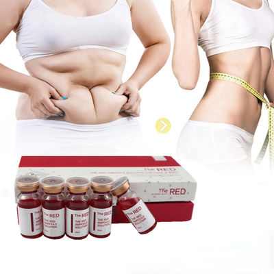 Le gros corps de la perte de poids 10cc de tirs d'ampoule ROUGE encaissent de grosses injections de dissolution