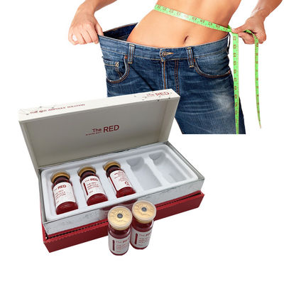 Le gros corps de la perte de poids 10cc de tirs d'ampoule ROUGE encaissent de grosses injections de dissolution