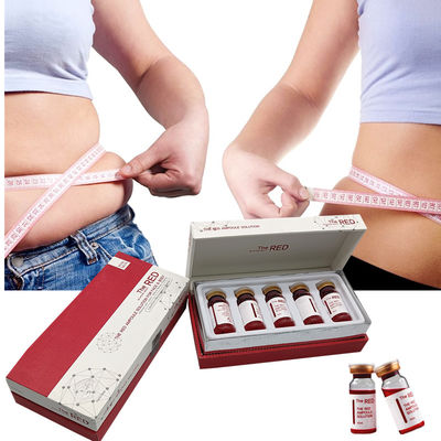 Le gros corps de la perte de poids 10cc de tirs d'ampoule ROUGE encaissent de grosses injections de dissolution