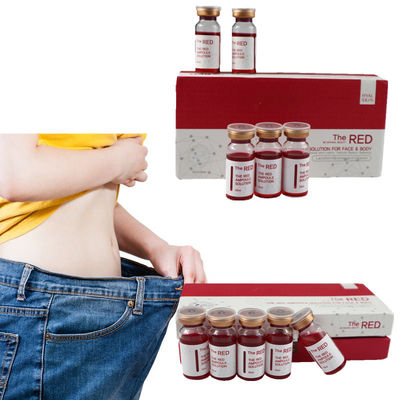 Les grosses injections de dissolution Kybella 10Ml/Vial de solution rouge de lipolyse