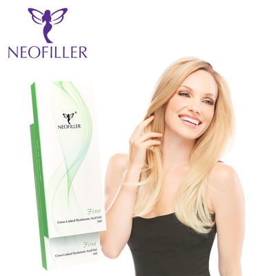Joues Facial Hyaluronic Acid Dermal Filler Lip HA Filler 1ml 2ml 24mg / Ml