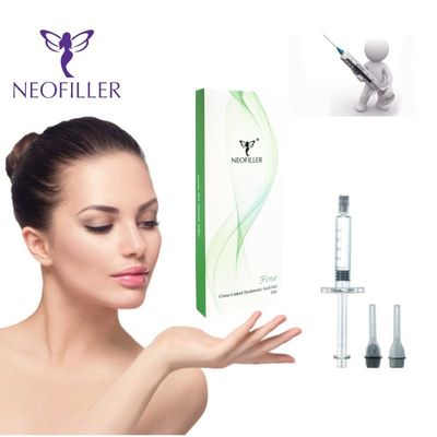 Joues Facial Hyaluronic Acid Dermal Filler Lip HA Filler 1ml 2ml 24mg / Ml