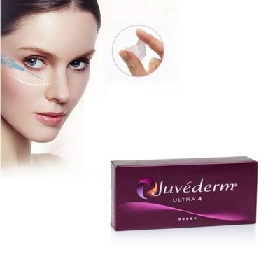 Acide hyaluronique injectable de remplisseur cutané transparent de 2ml Juvederm pour des lignes fines