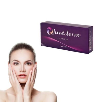 Acide hyaluronique injectable de remplisseur cutané transparent de 2ml Juvederm pour des lignes fines