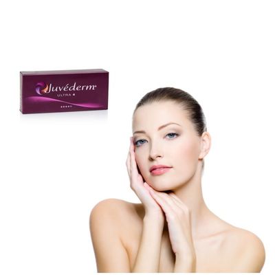 Remplissage cutané de gel transparent d'injections de lèvre de Juvederm de peau de menton pour des seins