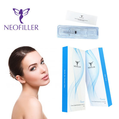 Gel 10ml Body Lip Acide hyaluronique réticulé Remplisseur dermique 1ml 2ml