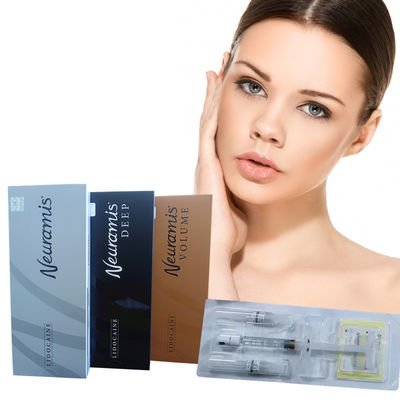 Remplisseur naturel médical de Neuramis de l'injection 1ml de lèvre d'acide hyaluronique de polymère pour le nez