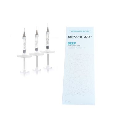 Croix liant les injections cutanées d'acide hyaluronique du remplisseur 1.1ml de Ha Revolax anti-vieillissement