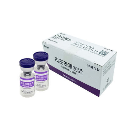 Chin Fat Dissolver Acide hyaluronique Marque coréenne Liporase Ha Remplisseur cutané