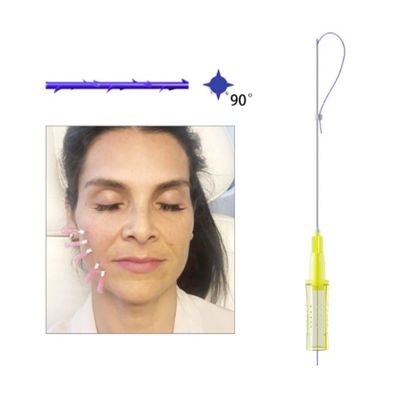 vis mono de tornade de remontée du visage d'injection de fil de nez d'ascenseur de fil de 3D 4D 6D PDO