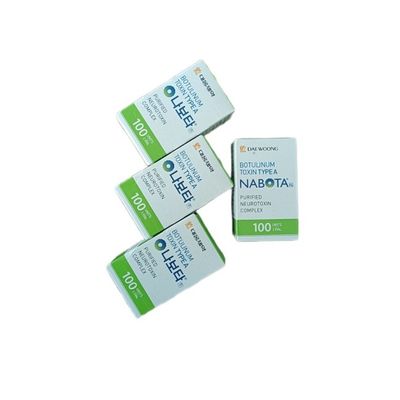 100 UI NABOTA Injection Anti Aging Toxine Botulique Type A Anti Rides
