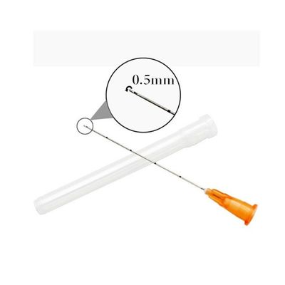 remplisseurs injectables de canule de 21g 50mm d'aiguille d'aiguille émoussée 70mm émoussée de canule