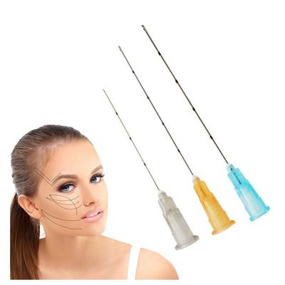 remplisseurs injectables de canule de 21g 50mm d'aiguille d'aiguille émoussée 70mm émoussée de canule