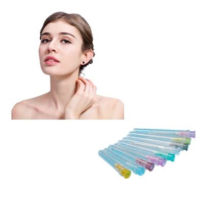 canules cutanées injectables 21g de remplisseur de canule d'extrémité franche de 50mm 70mm