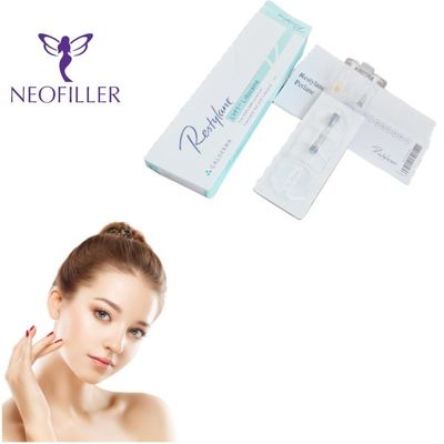 Injection d'acide hyaluronique cosmétique de remplisseur cutané de