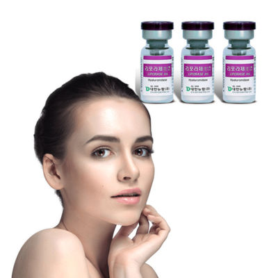 Liporase injecter 1ml injections de dissolution de graisse ventre dissoudre l'acide hyaluronique 10 flacons/boîte