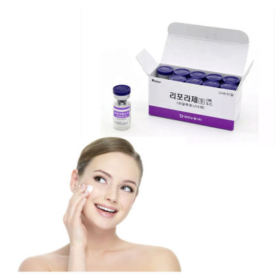 Liporase injecter 1ml injections de dissolution de graisse ventre dissoudre l'acide hyaluronique 10 flacons/boîte