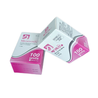 toxine botulinum de Meditoxin d'injections botulinum de toxine de retrait de la ride 2.5mL dactylographier 100 unités