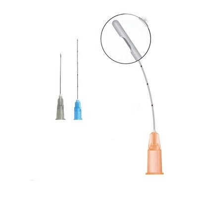 Aiguille deux émoussée de l'aiguille 25g*50mm 18g*70mm de canule de beauté de la CE