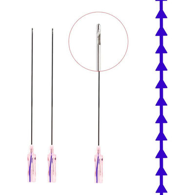 les fils lisses de Pdo de dent de 3d 4d 6d 19g soulèvent la grande V ligne W L type aiguille du nez