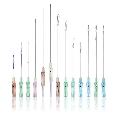 les fils lisses de Pdo de dent de 3d 4d 6d 19g soulèvent la grande V ligne W L type aiguille du nez