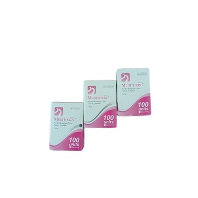 Mg coréen des soins de la peau 1 de poudre d'injections botulinum blanches de toxine